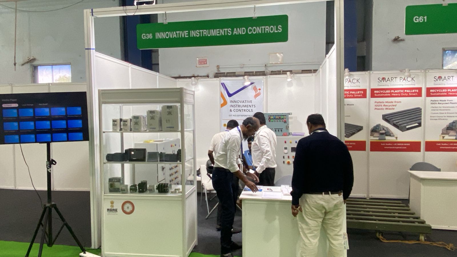 Electrical Expo industrial automation project photo PLC wiring Chennai Tamil Nadu